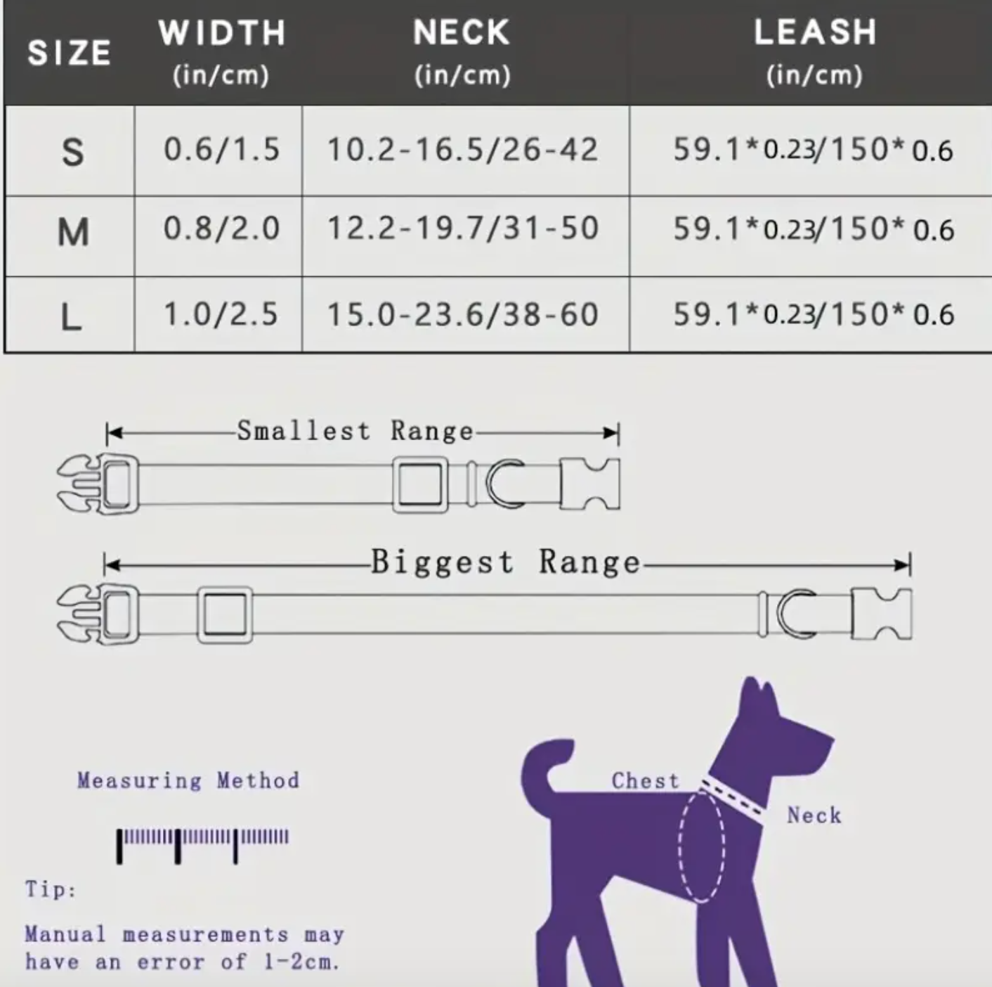 Dinosaur Print Dog Collar and Leash Set