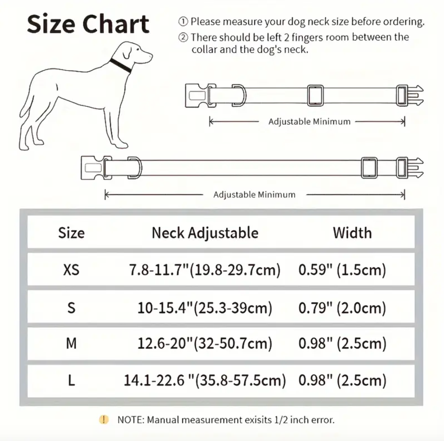 Pink Strawberry Pattern Dog Collar